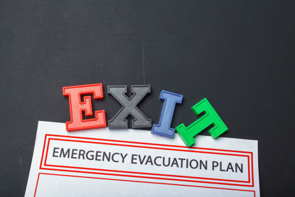 exit emergency evacuation plan